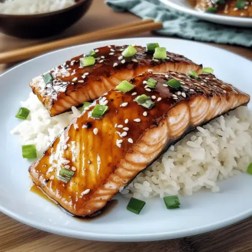 Orange Teriyaki Salmon