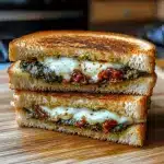 Sun-Dried Tomato Pesto Grilled Cheese