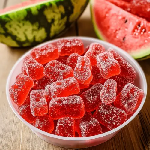 Sweet and Sour Watermelon Gummies
