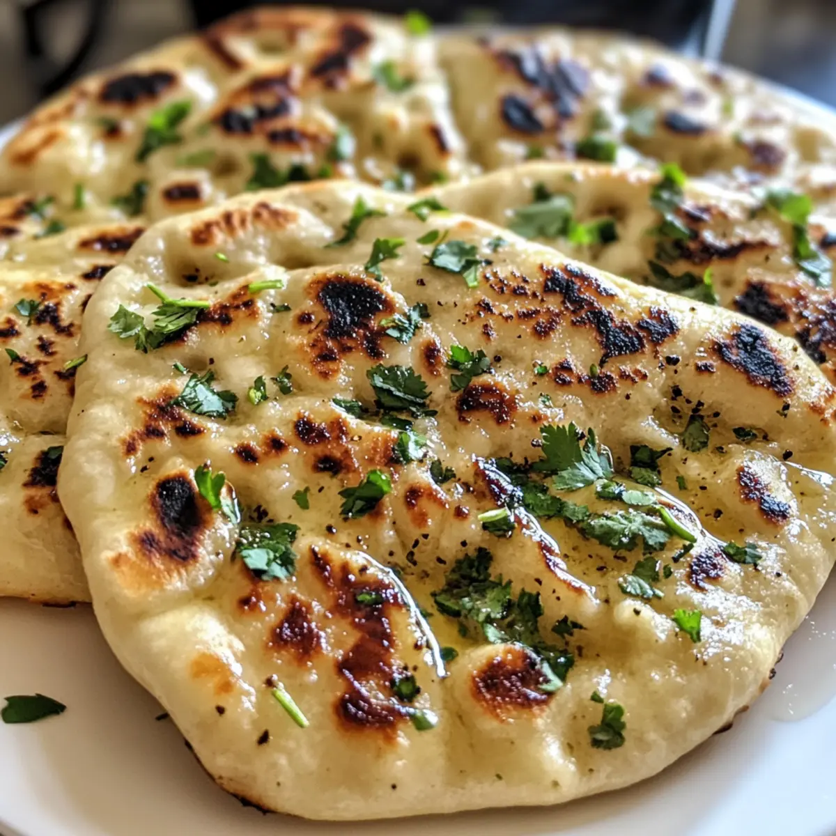 Garlic Naan Bread