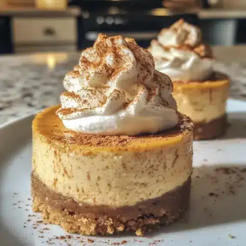 Mini Pumpkin Cheesecakes