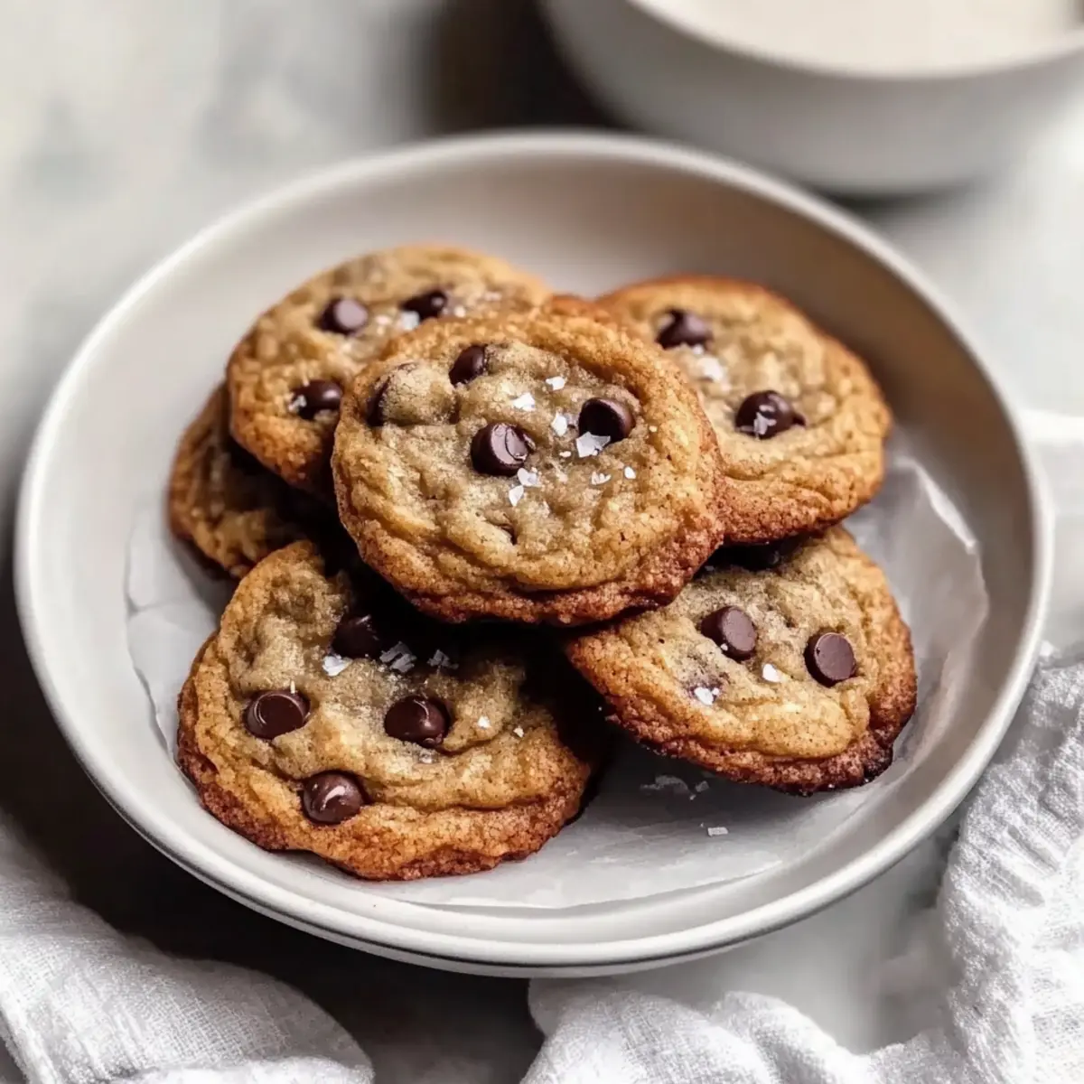 Soft and Chewy Banana Chocolate Chip Cookies