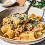 Saucy Sausage and Lemon Pasta