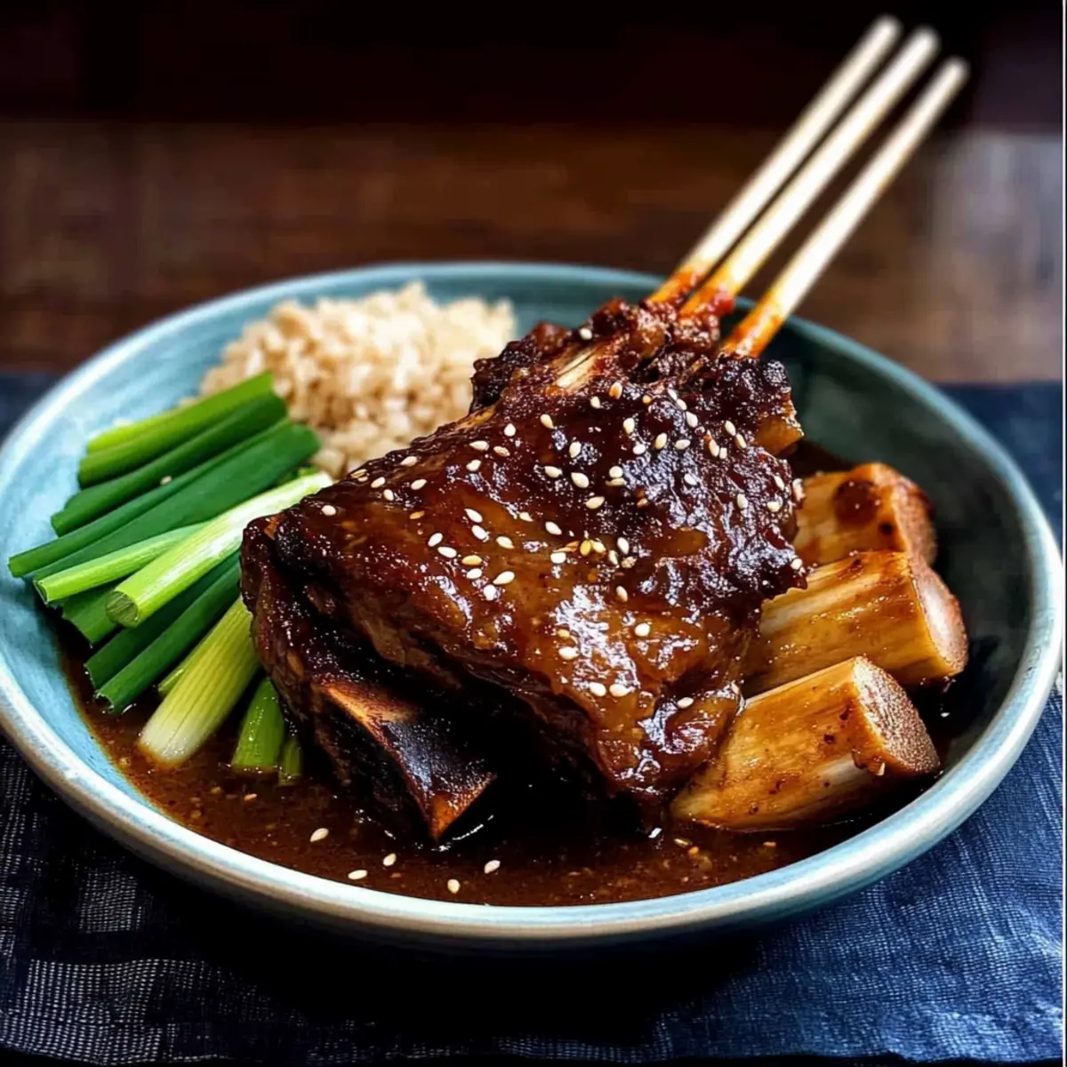Korean Braised Short Ribs