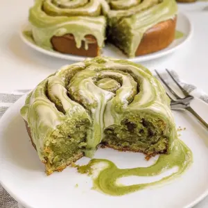 Matcha Cinnamon Rolls