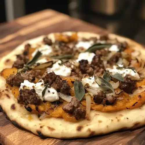 Autumn Naan Pizzas