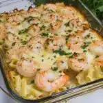 Shrimp Scampi Pasta Bake