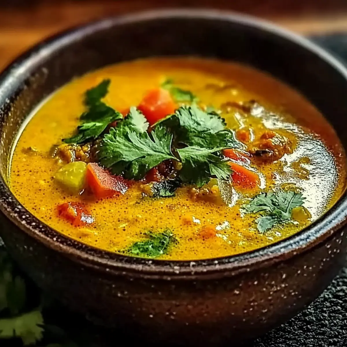 Spicy Indian Mulligatawny Soup