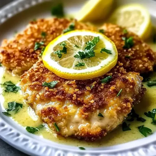 Zesty Lemon Pecorino Crispy Chicken