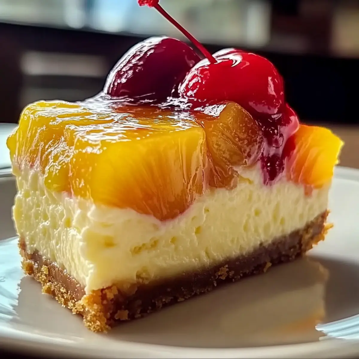 Irresistibly Delicious Pineapple Upside-Down Cheesecake