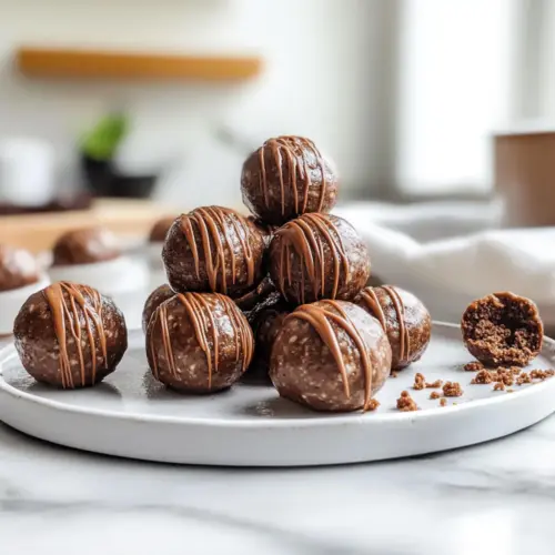 No-Bake Cottage Cheese Brownie Batter Protein Balls