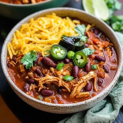 chipotle chicken chili