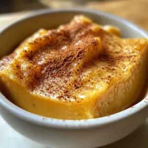 Baked Pumpkin Pudding