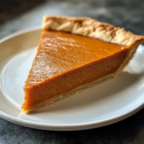 Crustless Pumpkin Pie