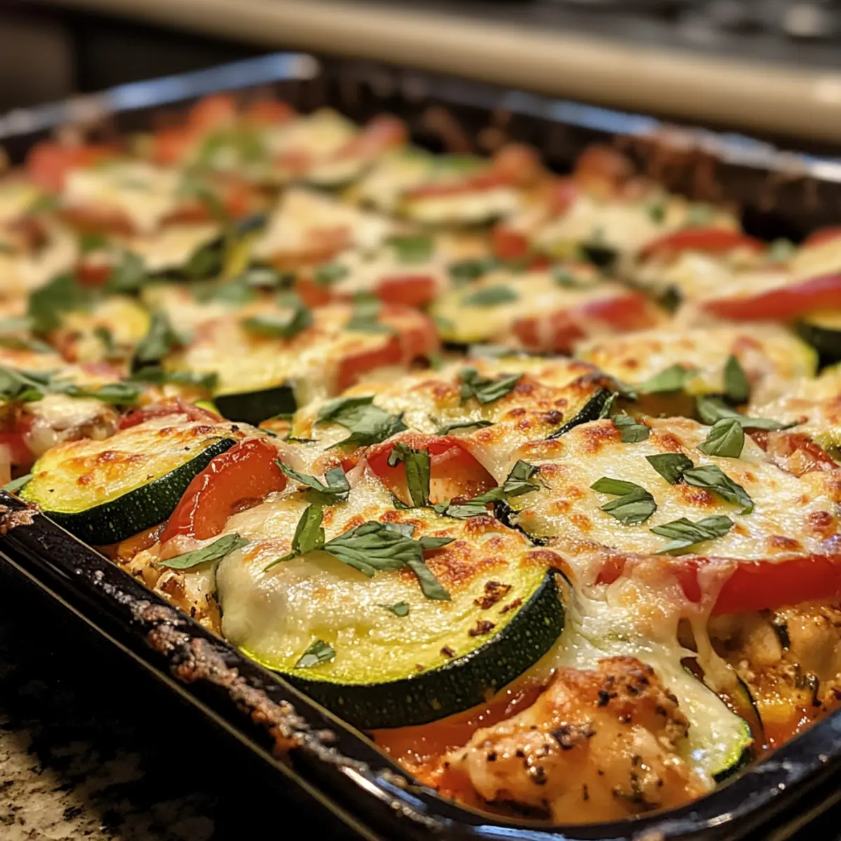 Chicken Zucchini Bake