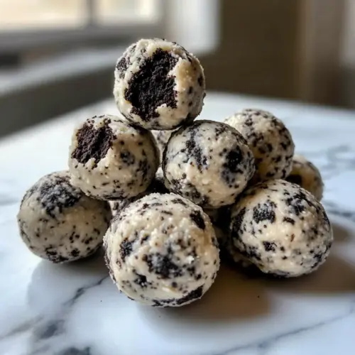 Cream Cheese Oreo Protein Balls