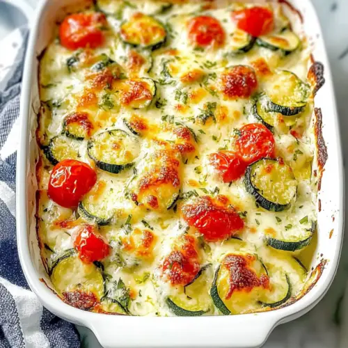 Baked Zucchini and Cheese
