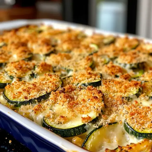 Cheesy Zucchini Casserole