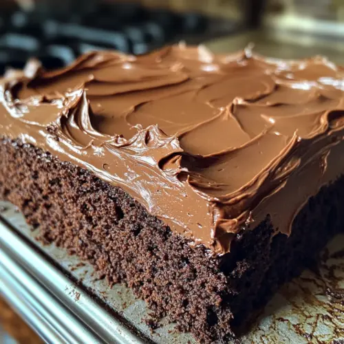 Moist Chocolate Sheet Cake