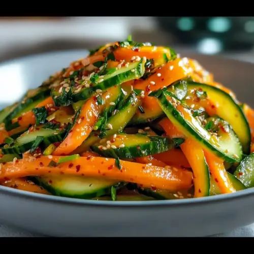 Cucumber Carrot Salad