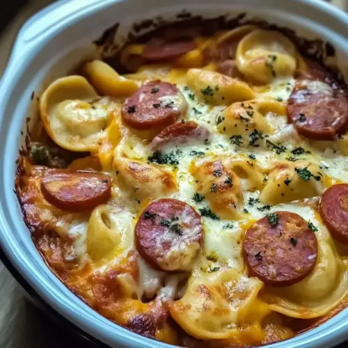 Crockpot Pierogi Casserole