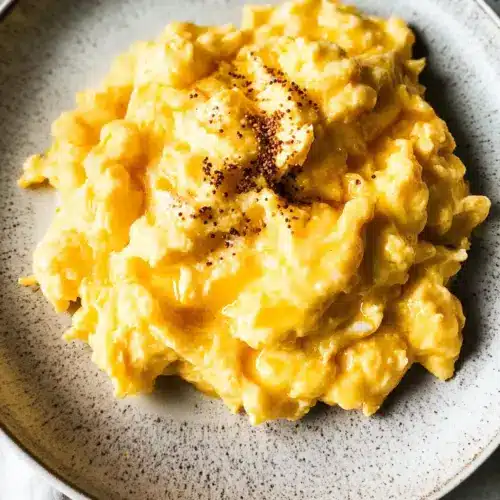 Miso scrambled eggs