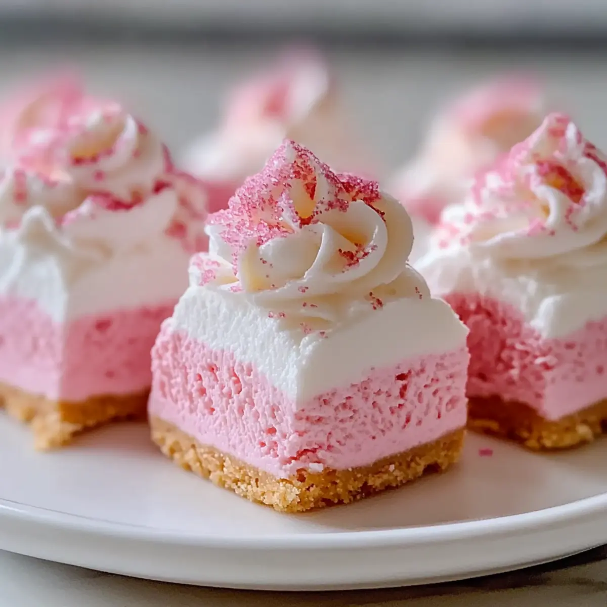 No-Bake Pink Velvet Cheesecake Bites