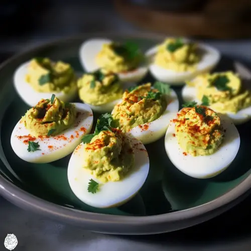 Avocado Deviled Eggs