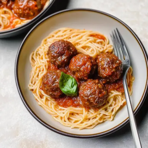 Baked Ground Beef Meatballs