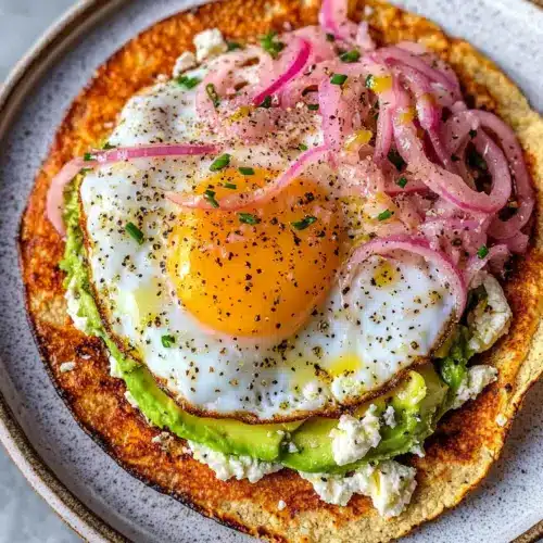 Crispy Feta Fried Eggs