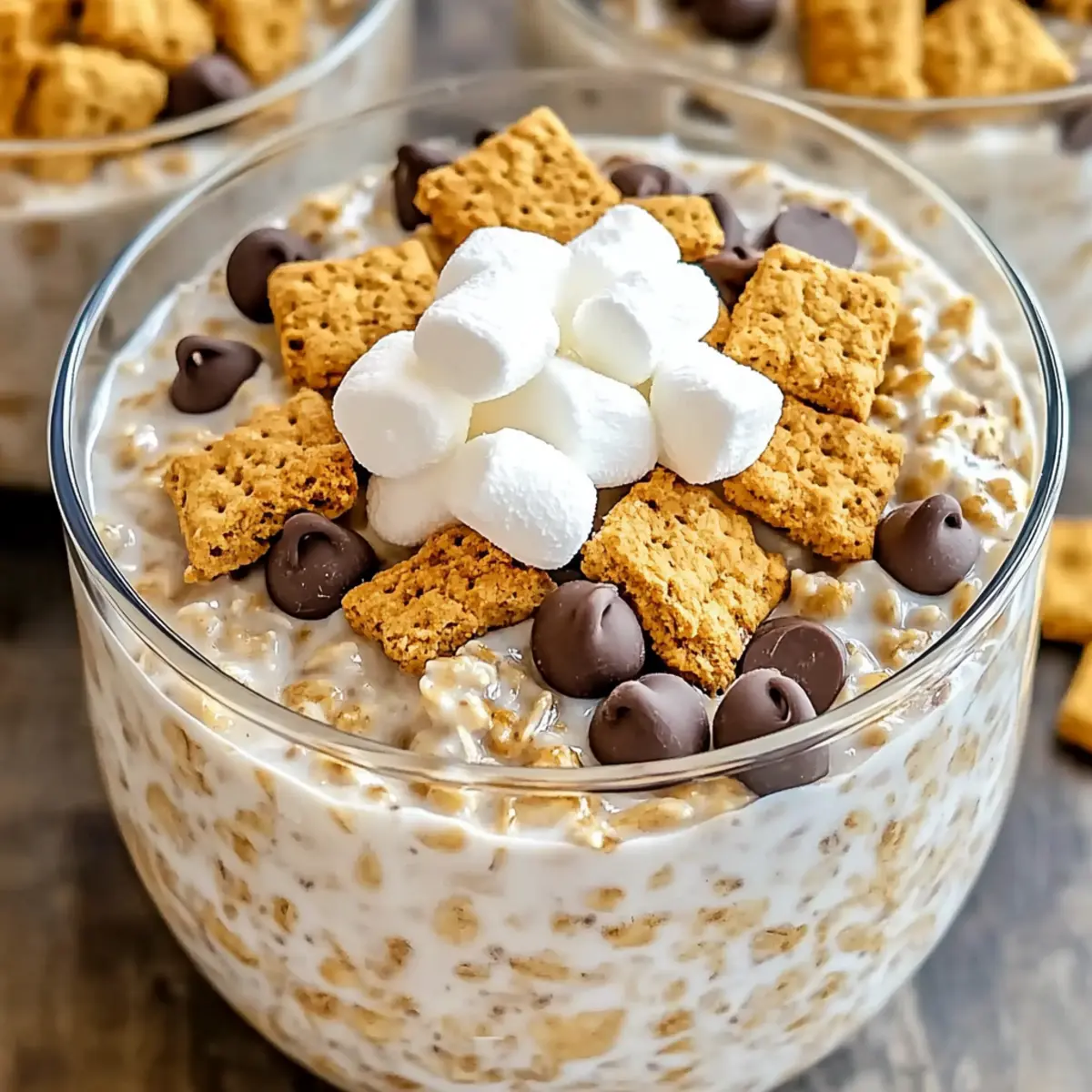 S'mores Overnight Oats