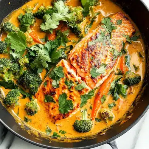 Salmon Coconut Curry