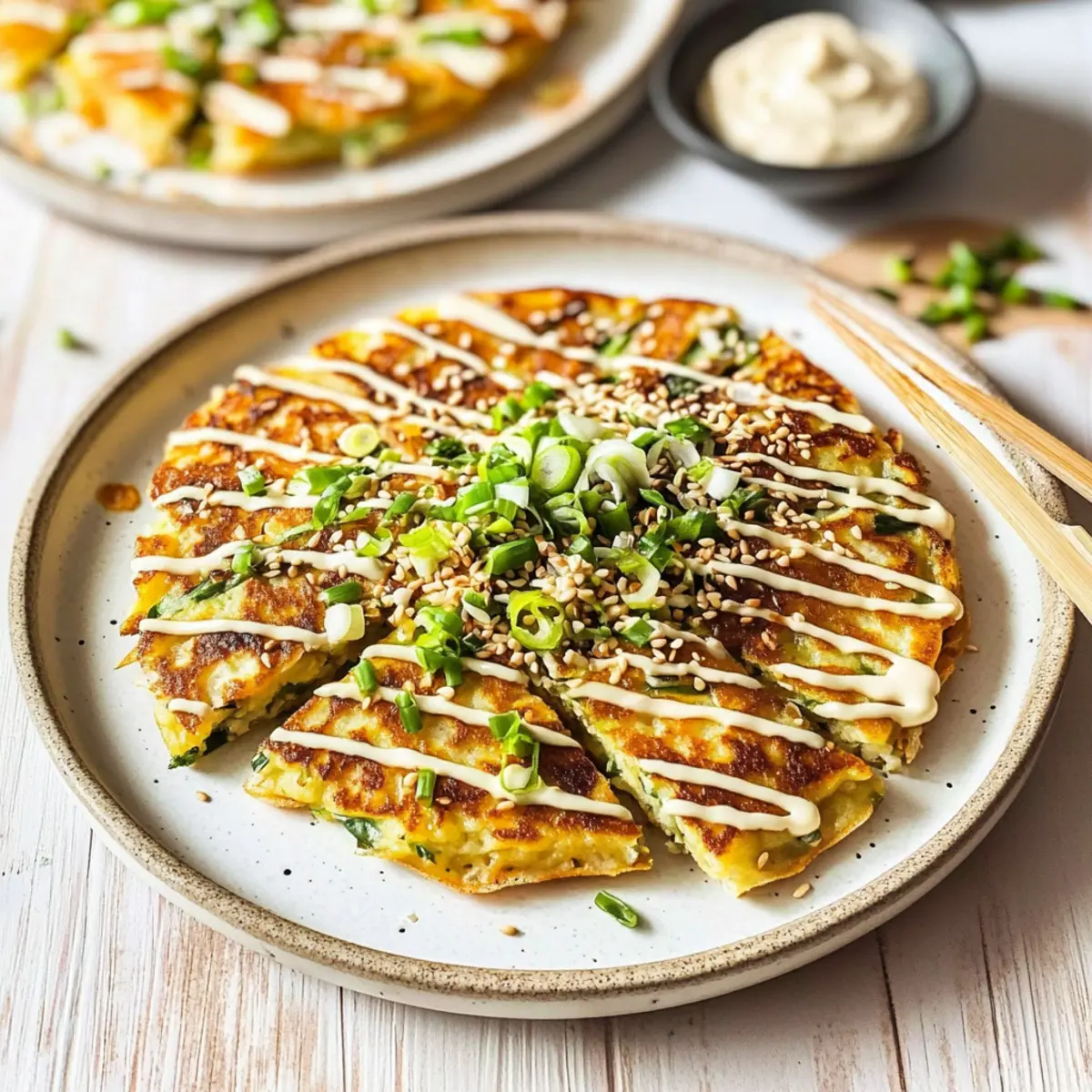 Japanese Cabbage Pancake