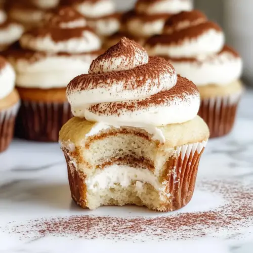 Tiramisu Cupcakes