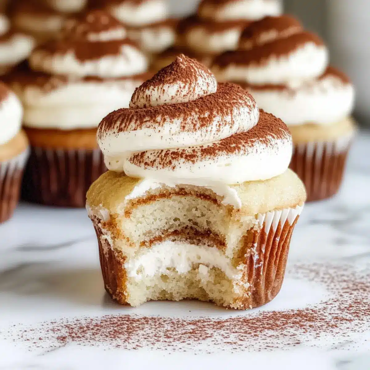 Tiramisu Cupcakes