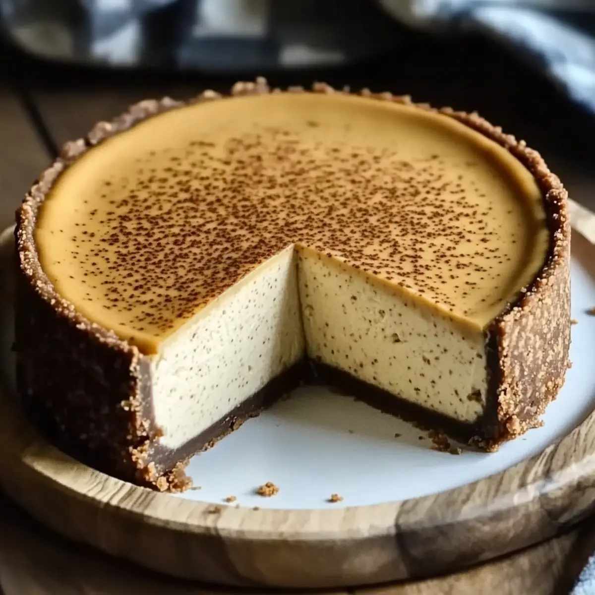 Vanilla Bean Brown Butter Cheesecake