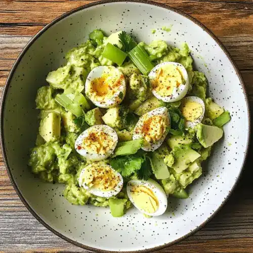 Zesty Avocado Egg Salad