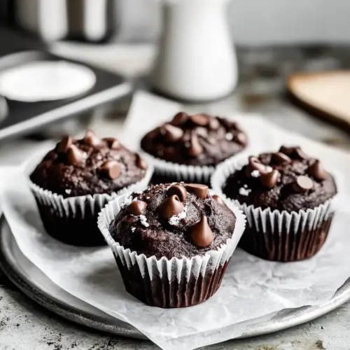 Double Chocolate Espresso Muffins