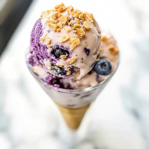 Blueberry Pie Ice Cream