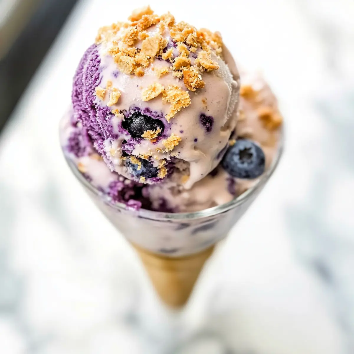 Blueberry Pie Ice Cream