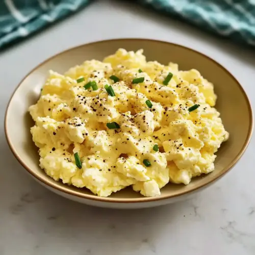 Cottage Cheese Scrambled Eggs