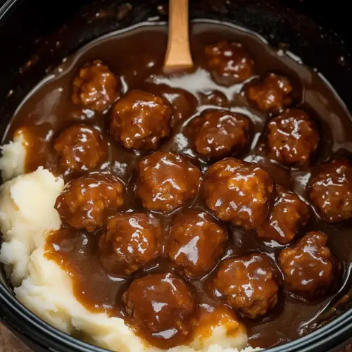 Salisbury Steak Meatballs