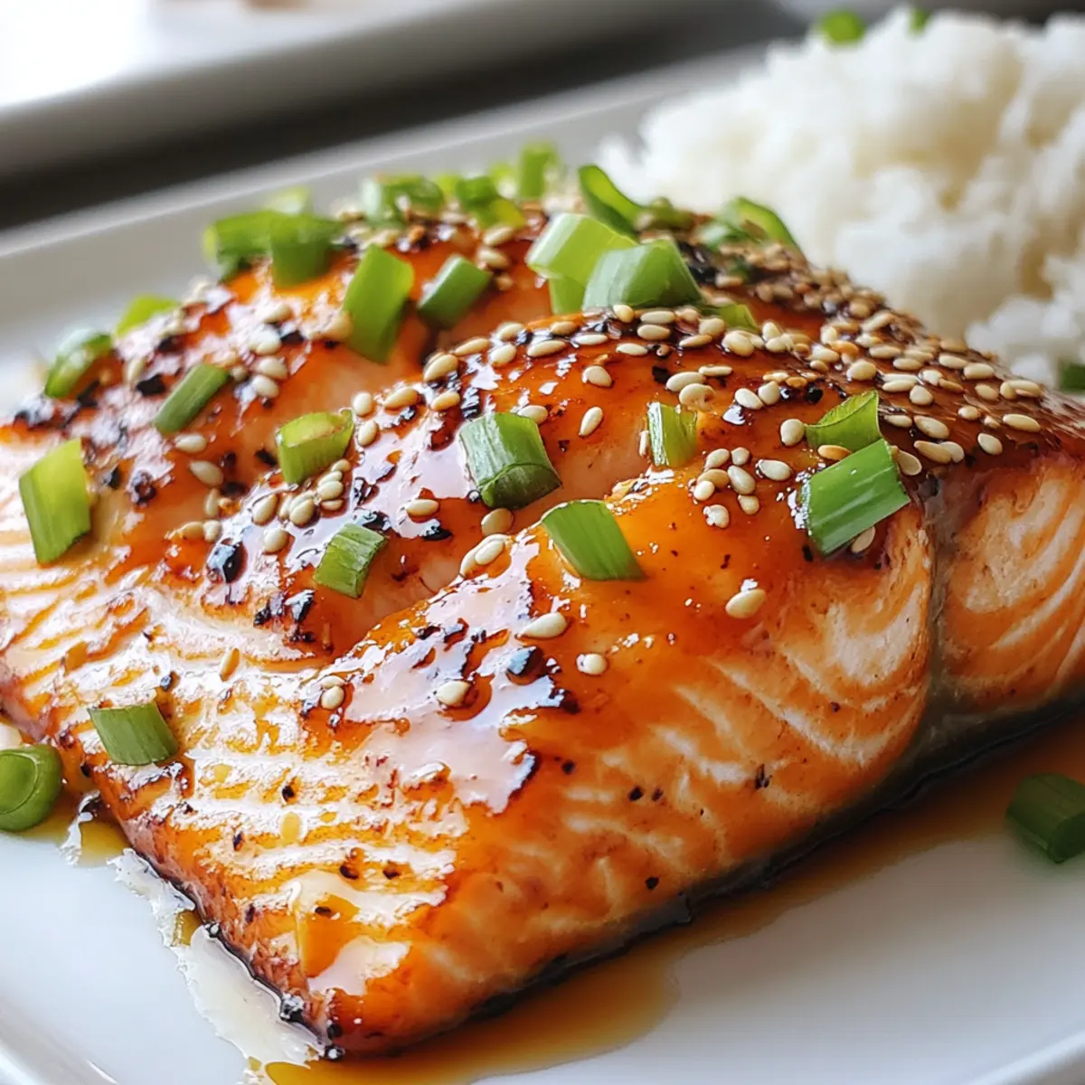 Orange Teriyaki Salmon