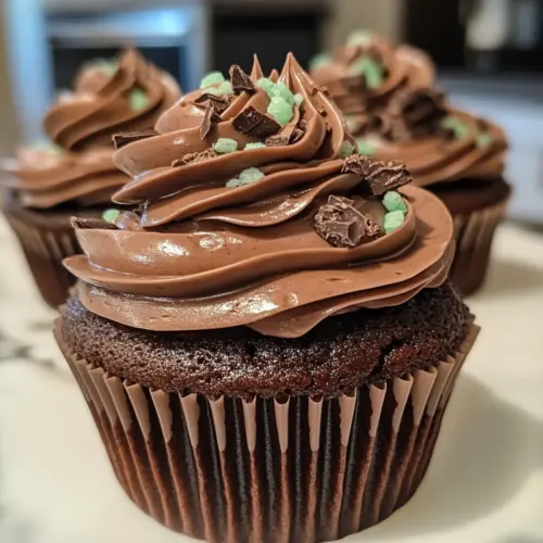 Mint Chocolate Cupcakes