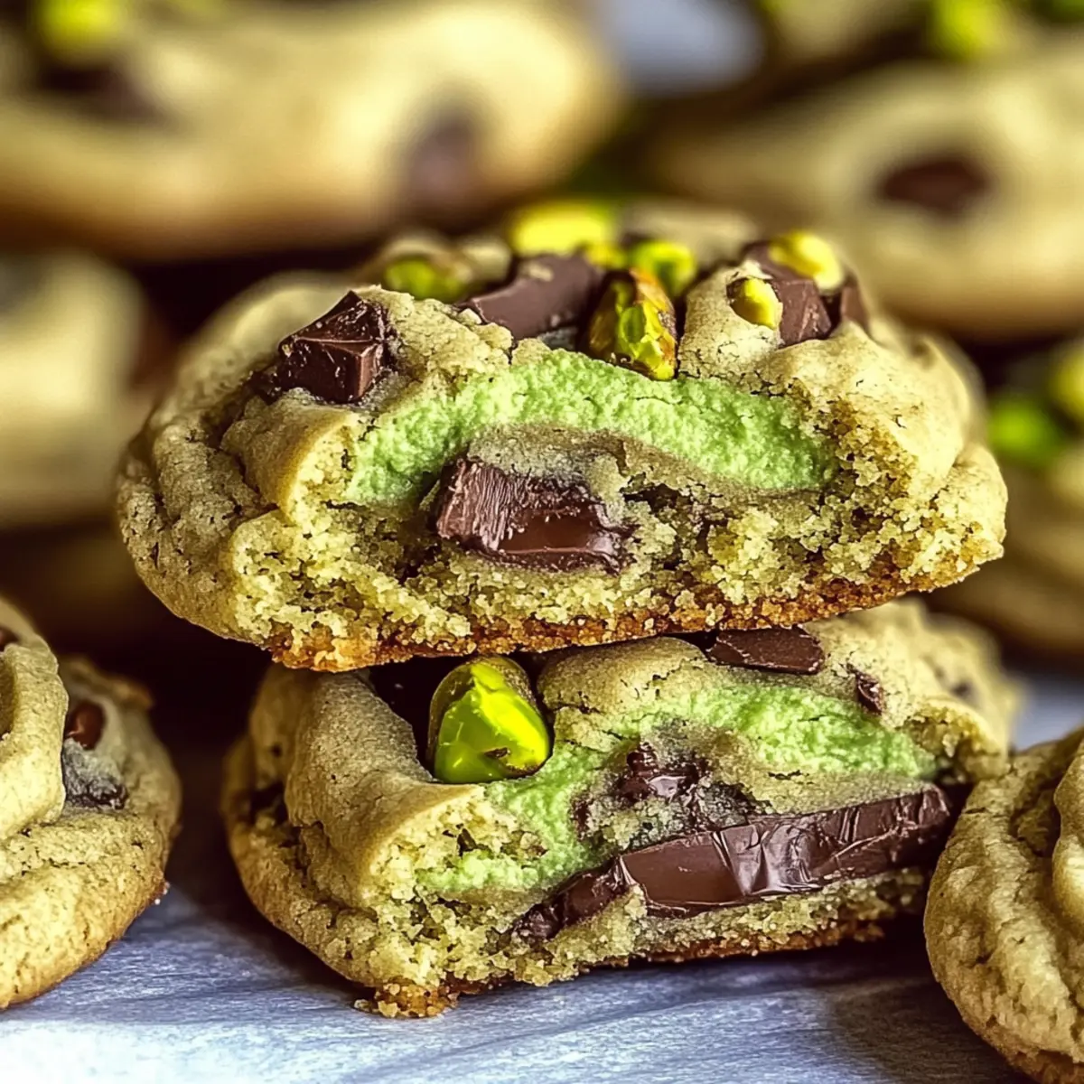 Pistachio Cream Cookies