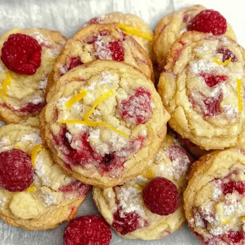 Lemon Raspberry Cookies
