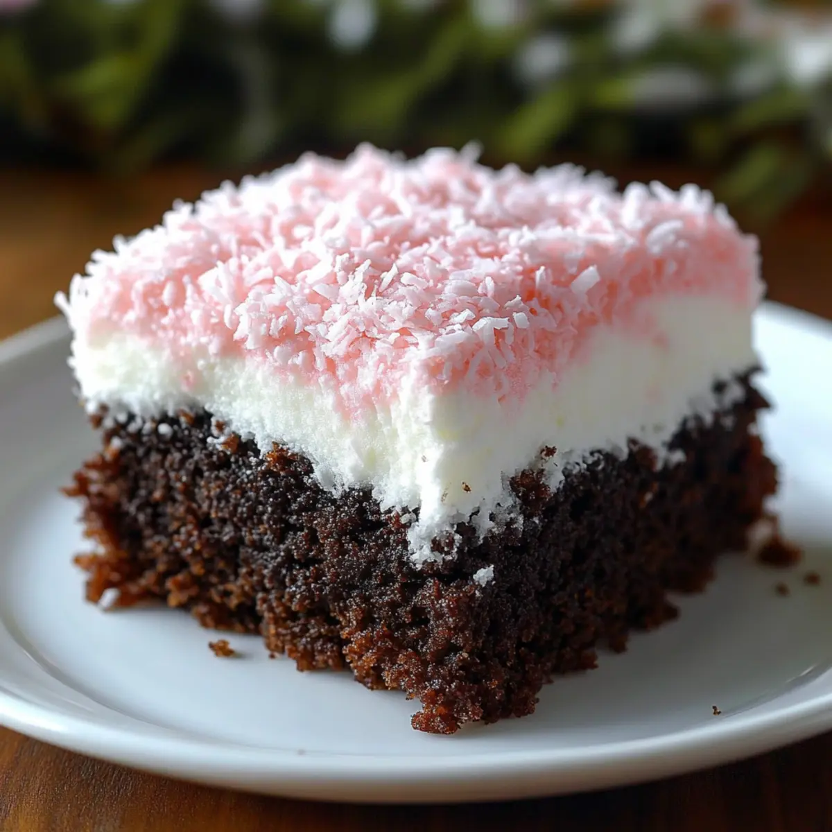 Sno Ball Brownies