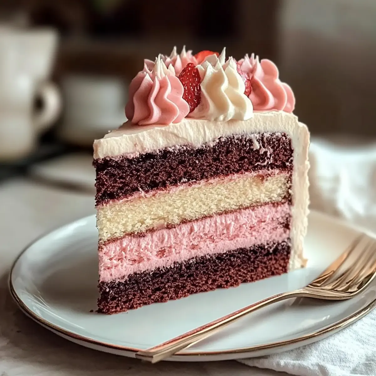 Neapolitan Cake