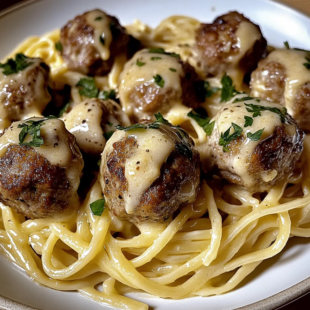Garlic Butter Meatballs