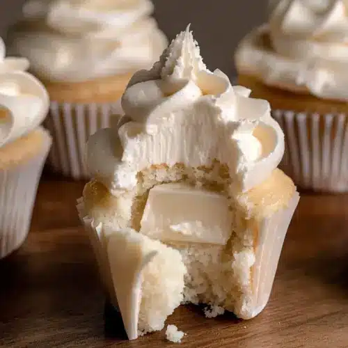 White Chocolate Cupcakes